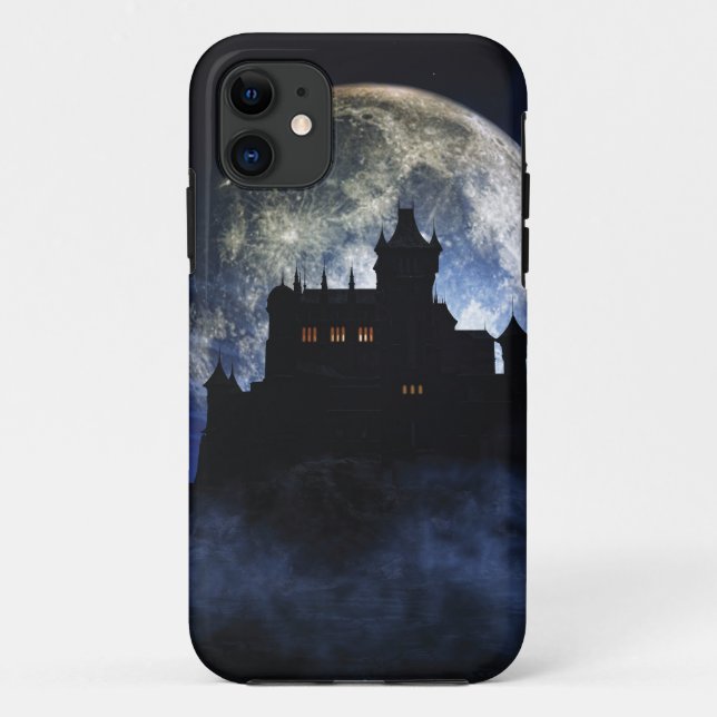 Fantasy castle during night Case-Mate iPhone case (Back)