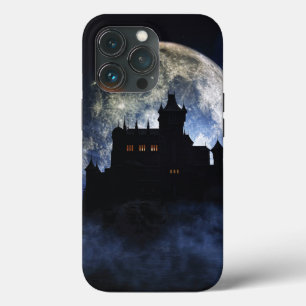 Fantasy castle during night iPhone 13 pro case
