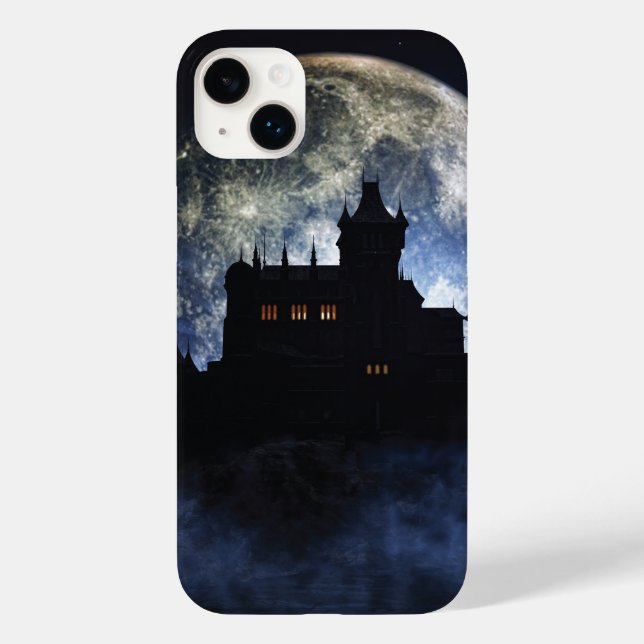 Fantasy castle during night Case-Mate iPhone case (Back)