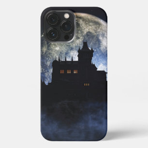 Fantasy castle during night iPhone 13 pro max case
