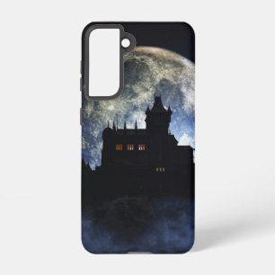 Fantasy castle during night samsung galaxy case