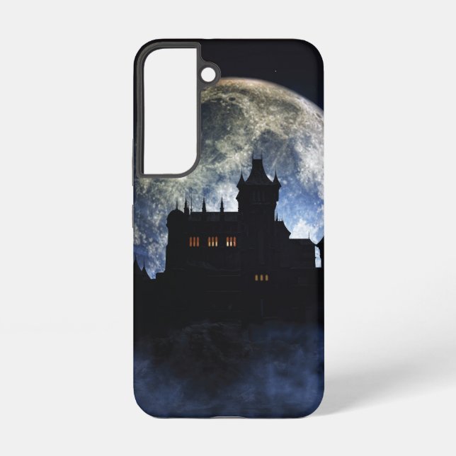 Fantasy castle during night samsung galaxy s22 case (Back)