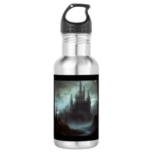Fantasy Castle Frightening Landscape 3 532 Ml Water Bottle