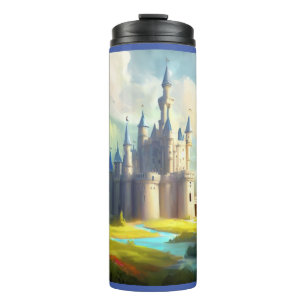 Fantasy Castle Happy Landscape 3 Thermal Tumbler