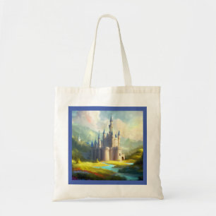 Fantasy Castle Happy Landscape 3 Tote Bag