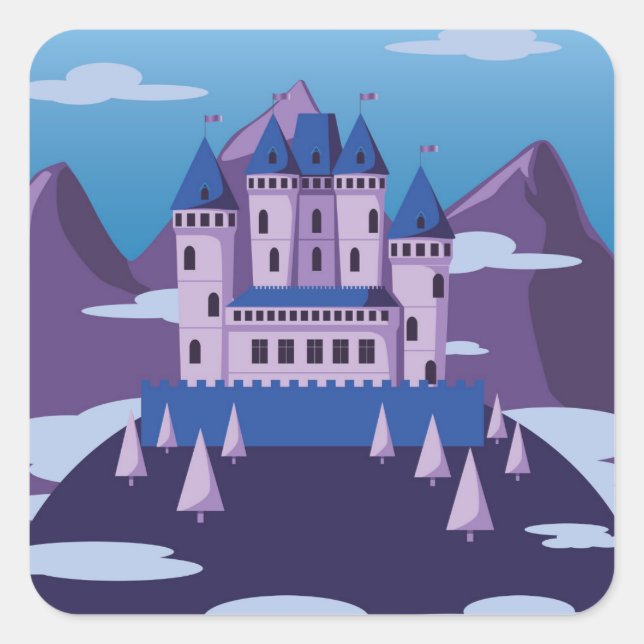 fantasy castle stickers (Front)