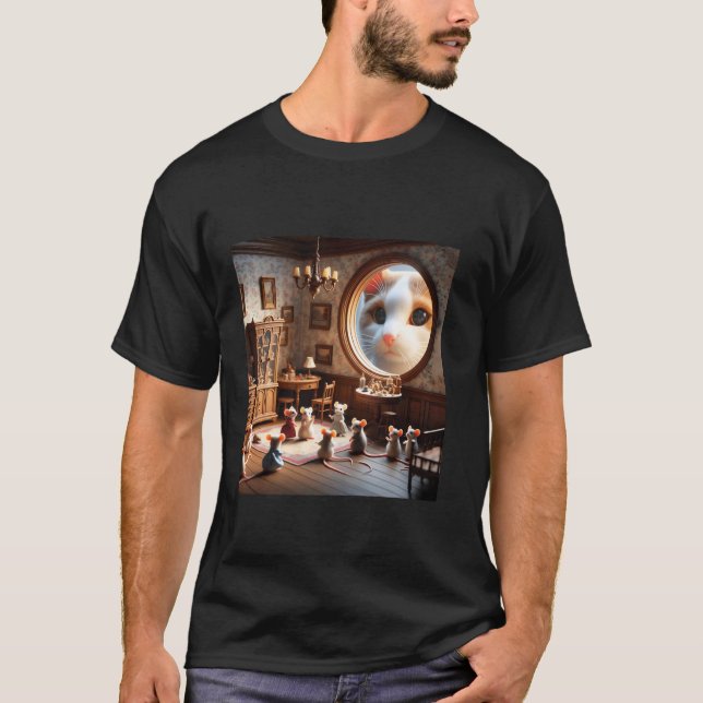 Fantasy Cat Eye Mouses T-Shirt (Front)