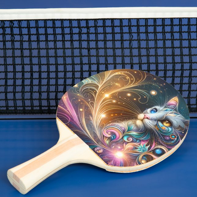 Fantasy Cat Ping Pong Paddle (Insitu)