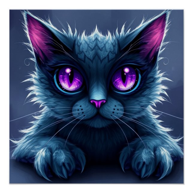 Fantasy Cat Poster (Front)