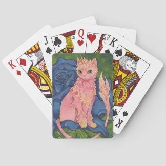Fantasy Cats Oracle Affirmation - Beauty Playing Cards