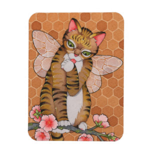 Fantasy Cats Oracle Affirmation - Patterns Magnet