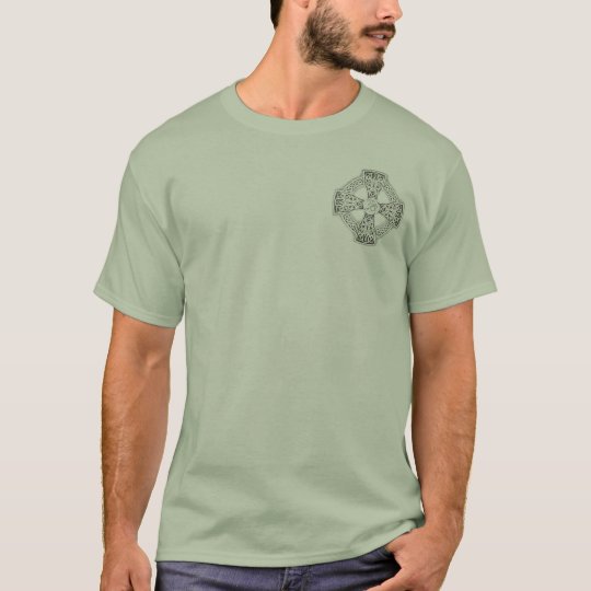 Fantasy Celtic Cross Irish T-Shirt