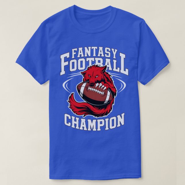 Fantasy  Champion wolf T-Shirt (Design Front)
