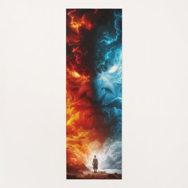 Fantasy - Choose any face you want Yoga Mat (Front)