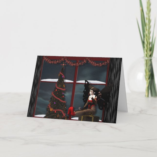 Fantasy Christmas Holiday Card (Front)