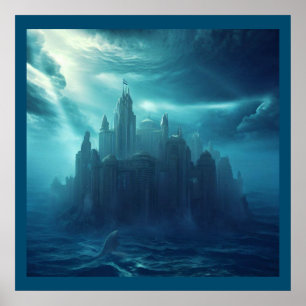 Fantasy City of Atlantis (2) Poster