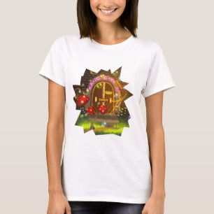Fantasy Colorful T-Shirt with Doors Open Close