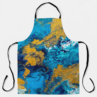 Fantasy Colours: Artistic Abstract Background. Apron