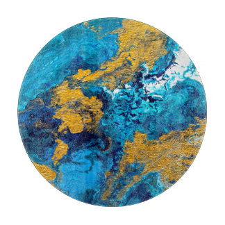 Fantasy Colours: Artistic Abstract Background. Cutting Board