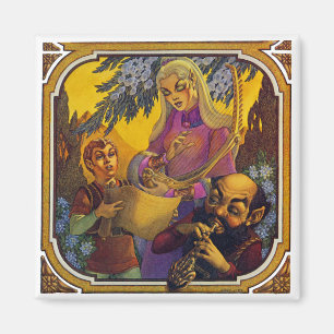 Fantasy Concert Square Magnet