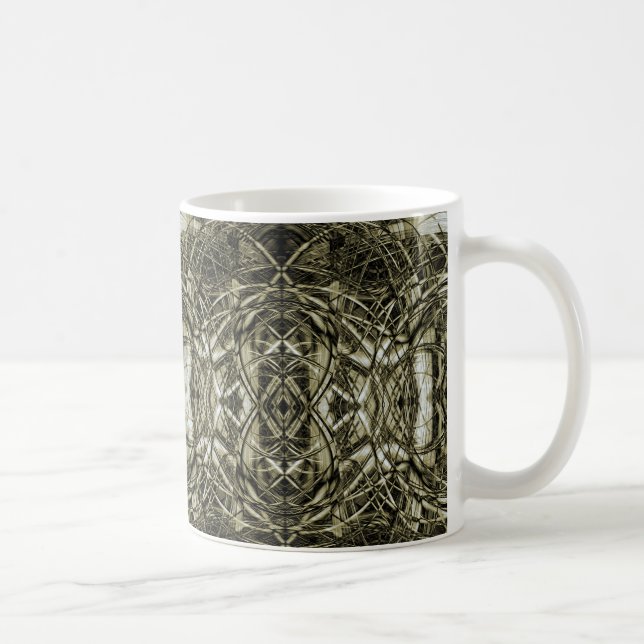 Fantasy Construction Background Coffee Mug (Right)