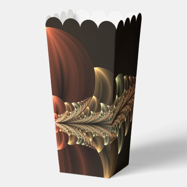 Fantasy Construction Shiny Abstract Fractal Art Favour Box (Front)