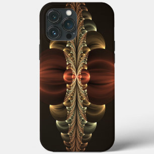 Fantasy Construction Shiny Abstract Fractal Art iPhone 13 Pro Max Case