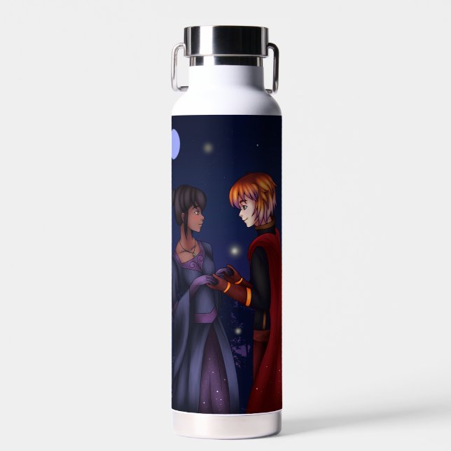 Fantasy Couple Water Bottle (Front)