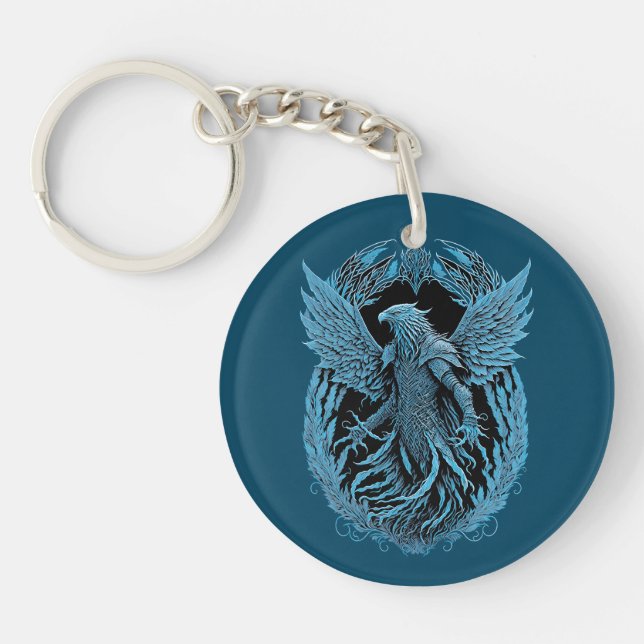 Fantasy Creature | Mediaeval Eagle Key Ring (Front)