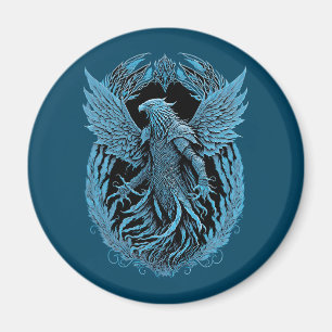 Fantasy Creature   Mediaeval Eagle Magnet