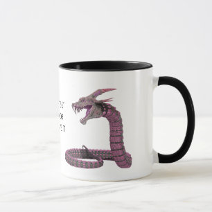 Fantasy Creature Pink Purple Mug