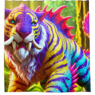 Fantasy Creature Shower Curtain