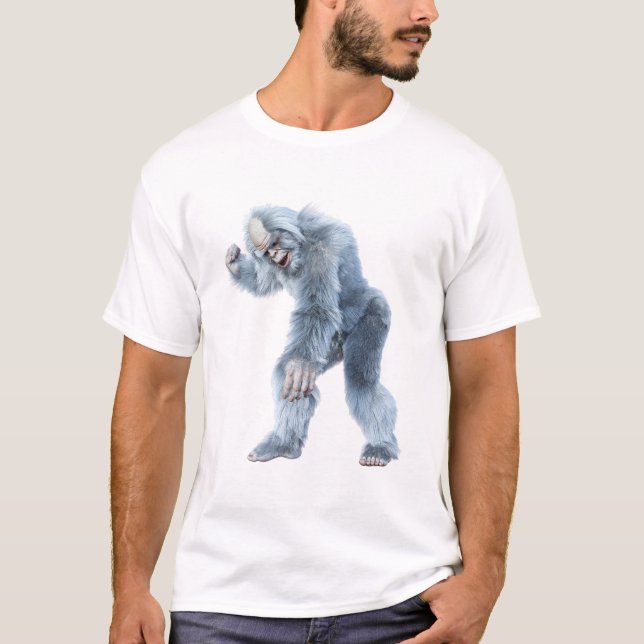 Fantasy Creature Yeti T-Shirt (Front)
