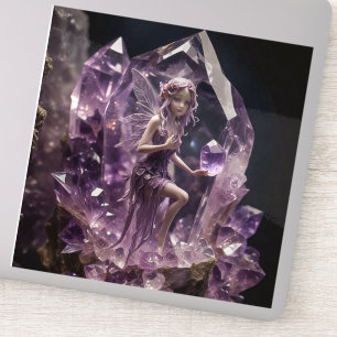 Fantasy Crystals Amethyst Fairy