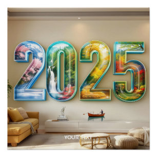 Fantasy Cute  2025 Four Numbers Poster