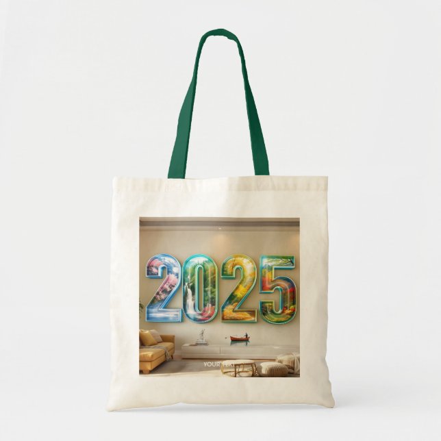 Fantasy Cute  2025 Four Numbers Tote Bag (Front)