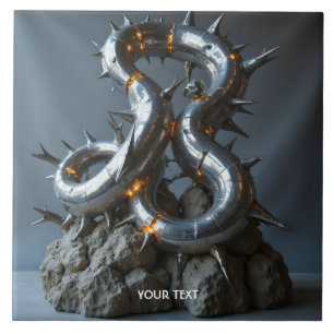 Fantasy Cute Abstract Sculpture Rock Tile
