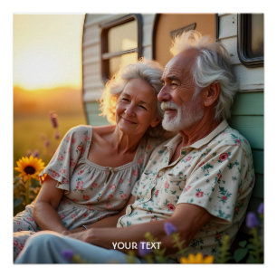 Fantasy Cute Aged Lovely Family Poster