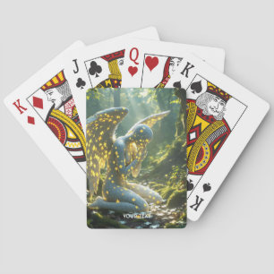 Fantasy Cute Angelic Figure Puzzle Playing Cards