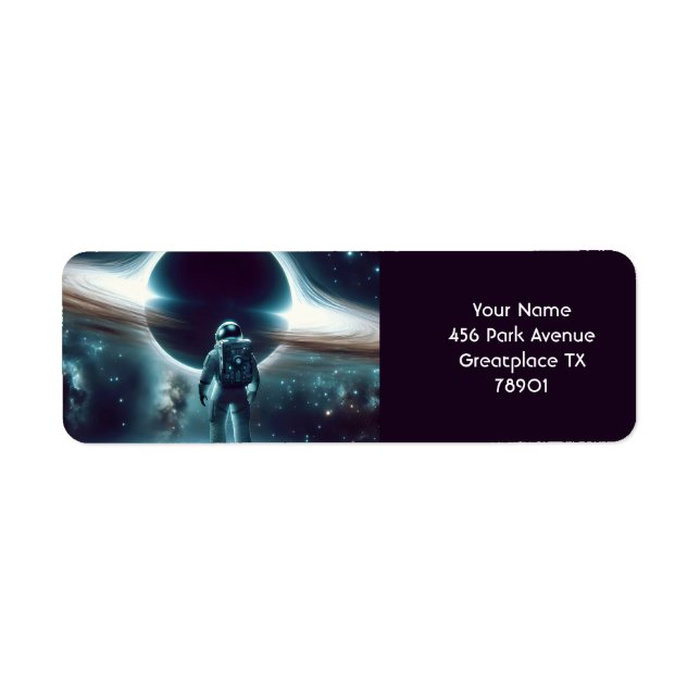 Fantasy Cute Astronaut Black Hole (Front)