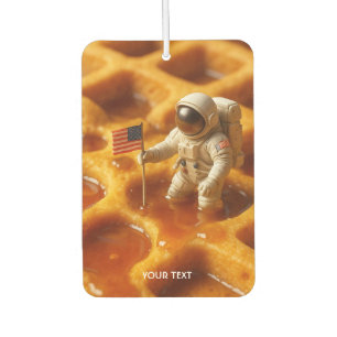 Fantasy Cute Astronaut On Maple Car Air Freshener