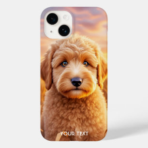 Fantasy Cute Baby Labradoodle Wheat Case-Mate iPhone 14 Case