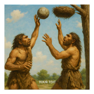 Fantasy Cute Basketball Prehistoric Final Poster