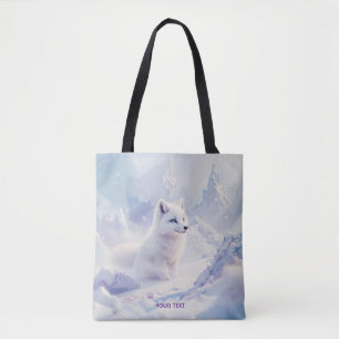 Fantasy Cute Big Elephant Savanna Tote Bag