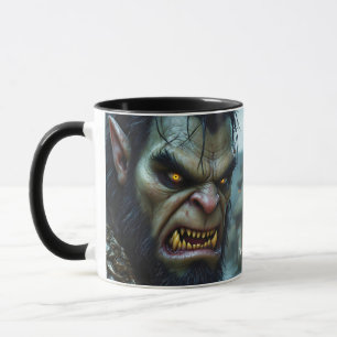 Fantasy Cute Big Strong Warrior Mug