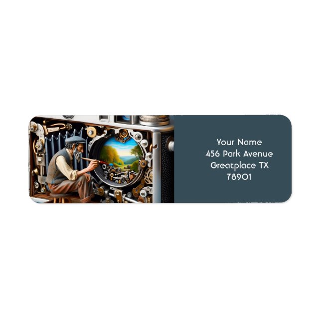 Fantasy Cute Camera Painting Landscape (Front)