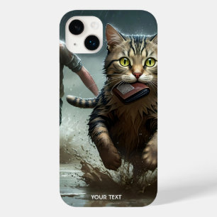 Fantasy Cute Cat Wallet Boy Case-Mate iPhone 14 Plus Case