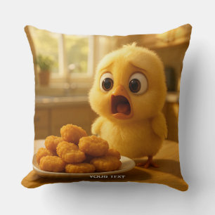 Fantasy Cute Chicken Nuggets Baby Cushion