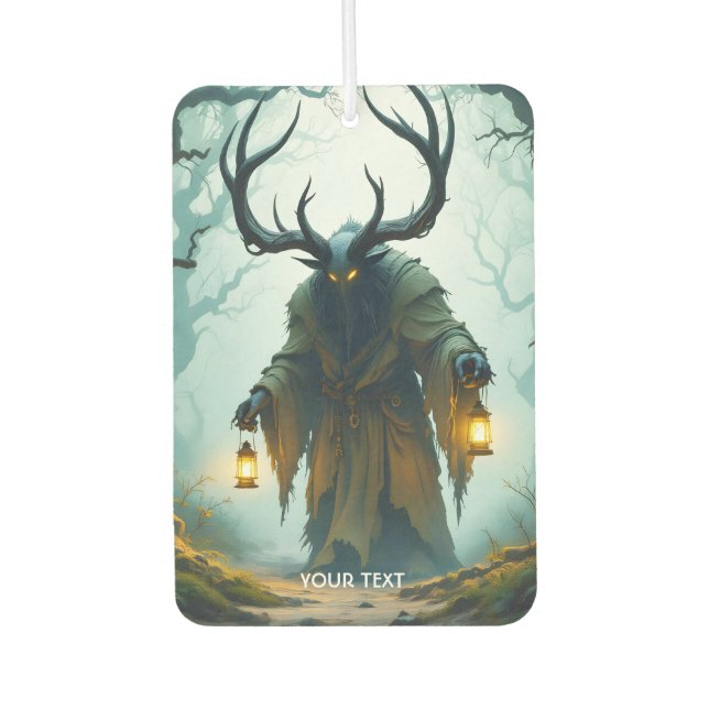 Fantasy Cute  Colossal Shadowy Behemoth Car Air Freshener (Front)