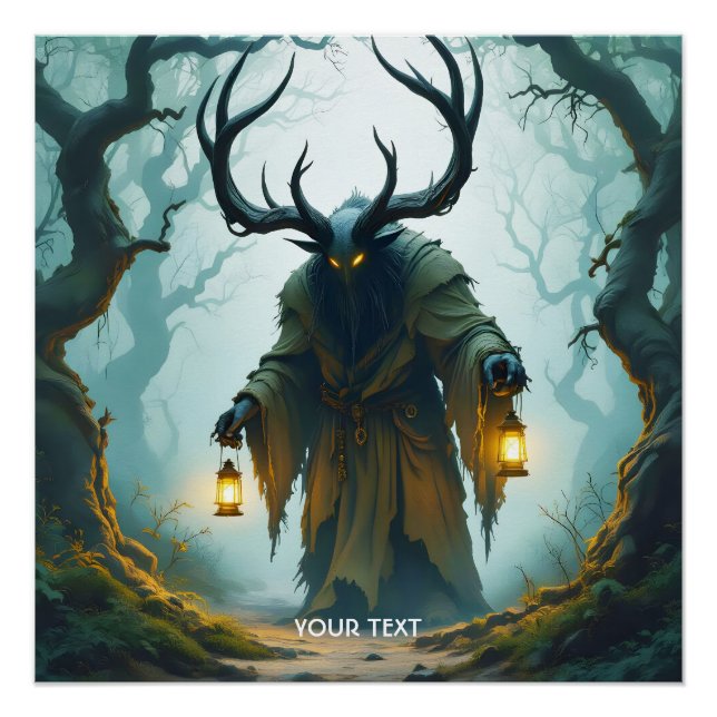 Fantasy Cute  Colossal Shadowy Behemoth Poster (Front)